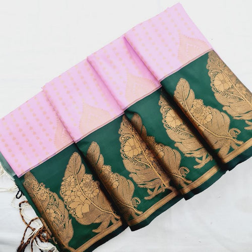 Kanchipuram Blended Korvai Soft Silk Sarees 347 – Kanchipuram Lakshaya Silks