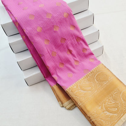 Kanchipuram Blended Korvai Soft Silk Sarees 359 – Kanchipuram Lakshaya Silks