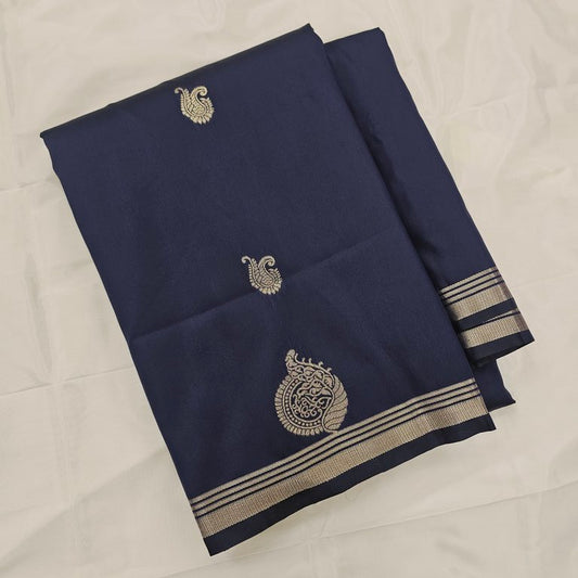 Kanchipuram Blended Minimal Soft Silk Saree 467