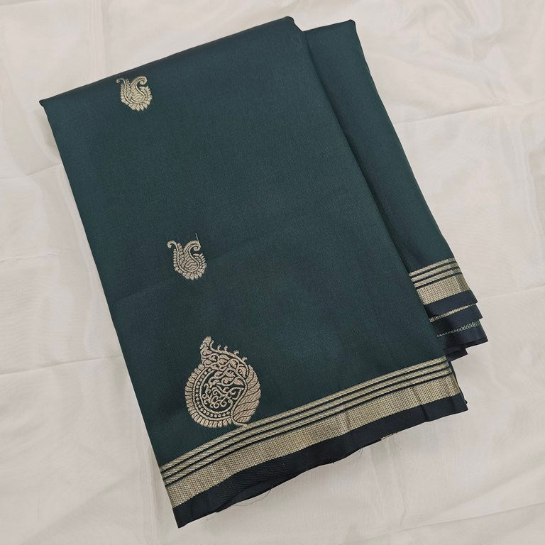 Kanchipuram Blended Minimal Soft Silk Saree 468