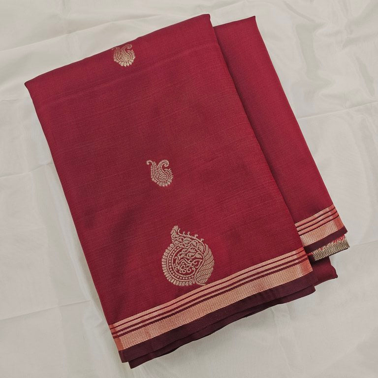 Kanchipuram Blended Minimal Soft Silk Saree 469