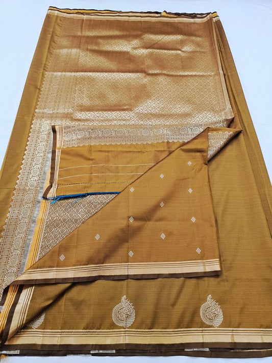 Kanchipuram Blended Minimal Soft Silk Saree 465
