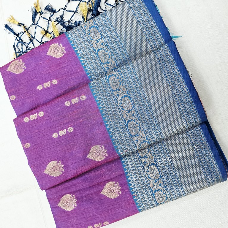 Kanchipuram Blended Korvai Soft Silk Sarees 1230