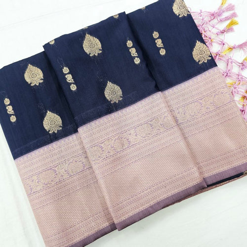 Kanchipuram Blended Korvai Soft Silk Sarees 1237 – Kanchipuram Lakshaya Silks