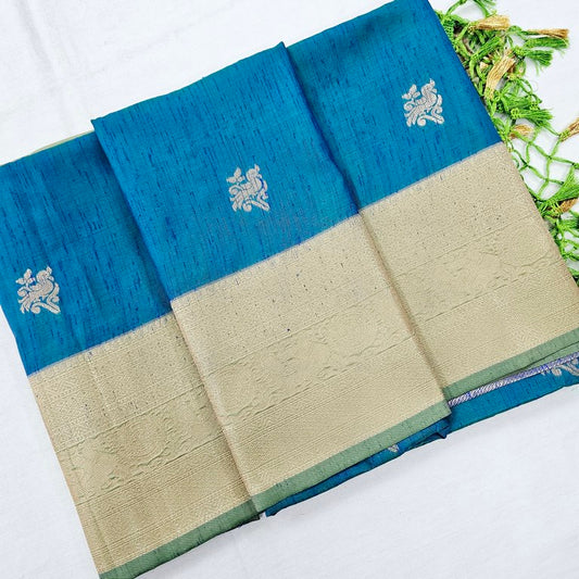 Kanchipuram Blended Korvai Soft Silk Sarees 1240