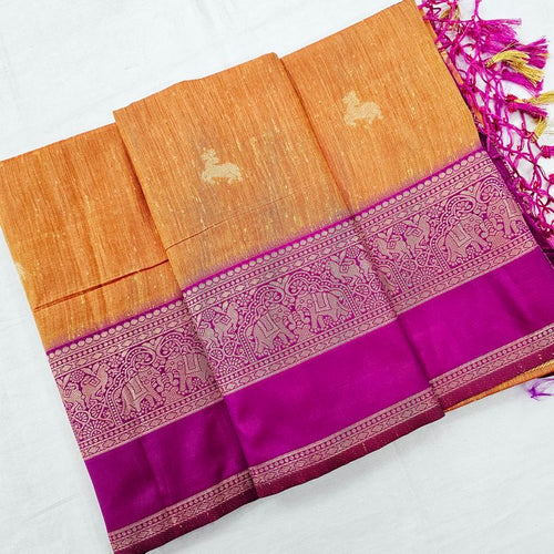 Kanchipuram Blended Korvai Soft Silk Sarees 1241 – Kanchipuram Lakshaya Silks
