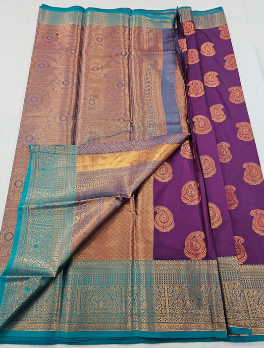 Kanchi Blended Trendy Fancy Butta Silk Saree 870
