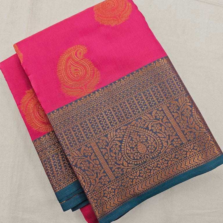 Kanchi Blended Trendy Fancy Butta Silk Saree 872