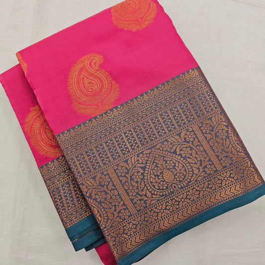 Kanchi Blended Trendy Fancy Butta Silk Saree 872