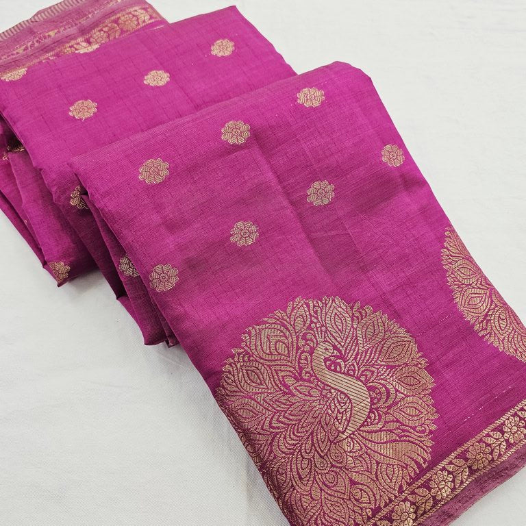Kanchi Blended Trendy Tussar Silk Saree 836