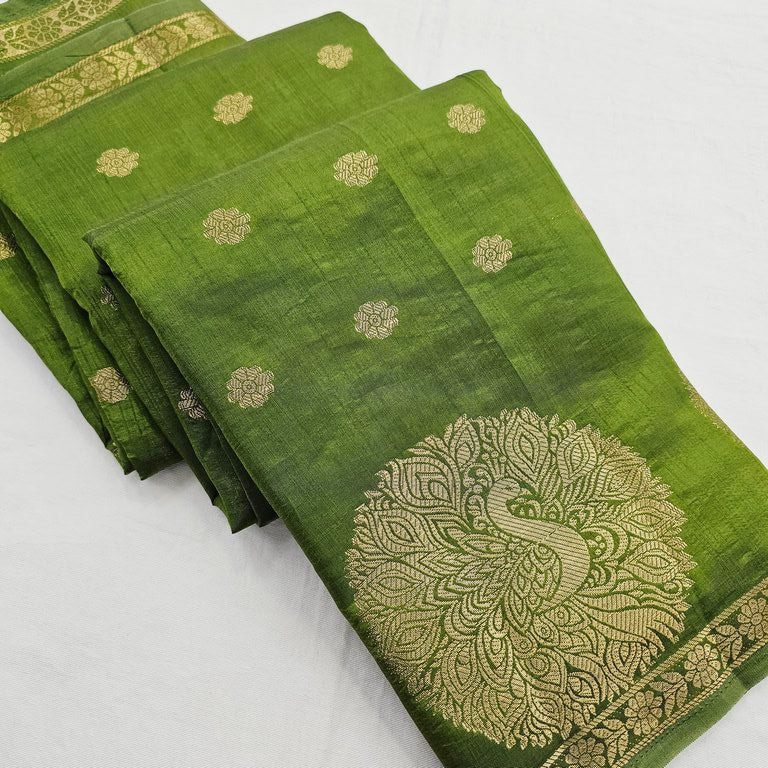 Kanchi Blended Trendy Tussar Silk Saree 839