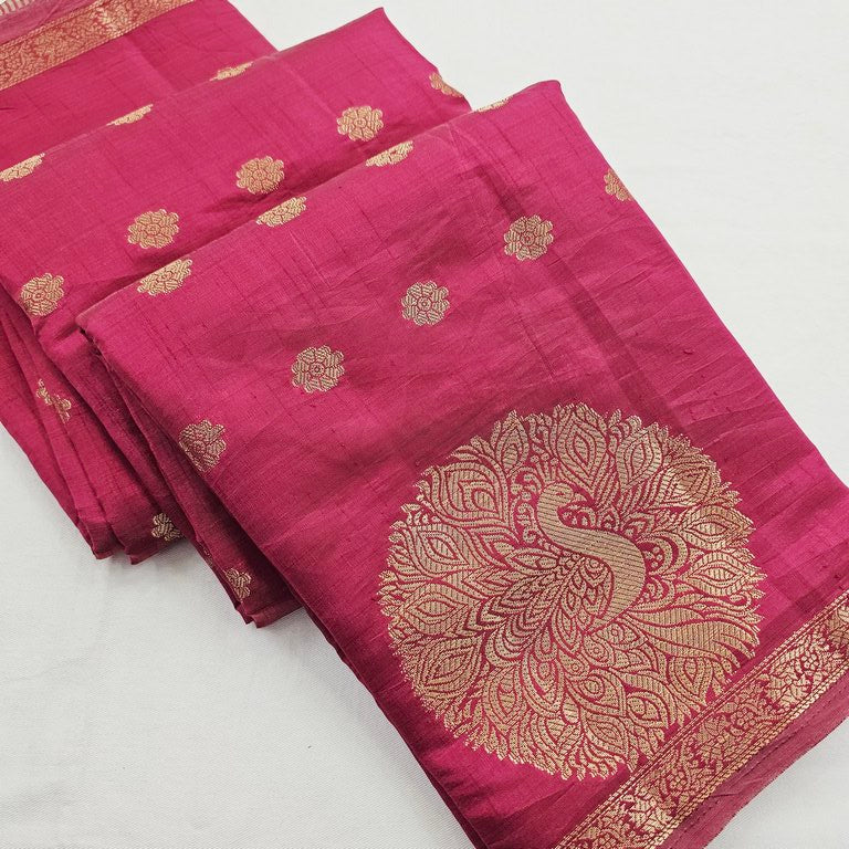 Kanchi Blended Trendy Tussar Silk Saree 840