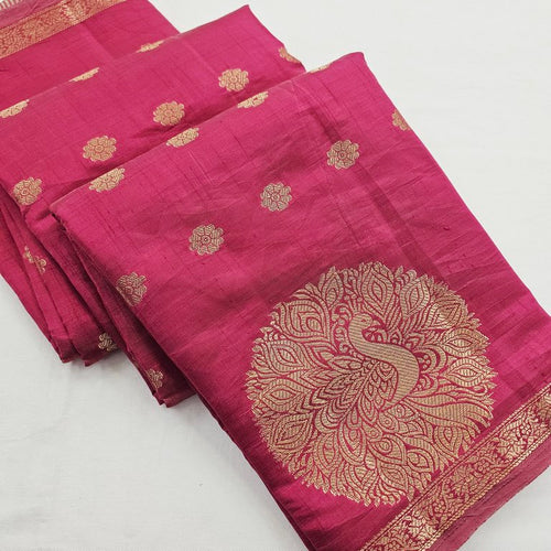 Kanchi Blended Trendy Tussar Silk Saree 840 – Kanchipuram Lakshaya Silks
