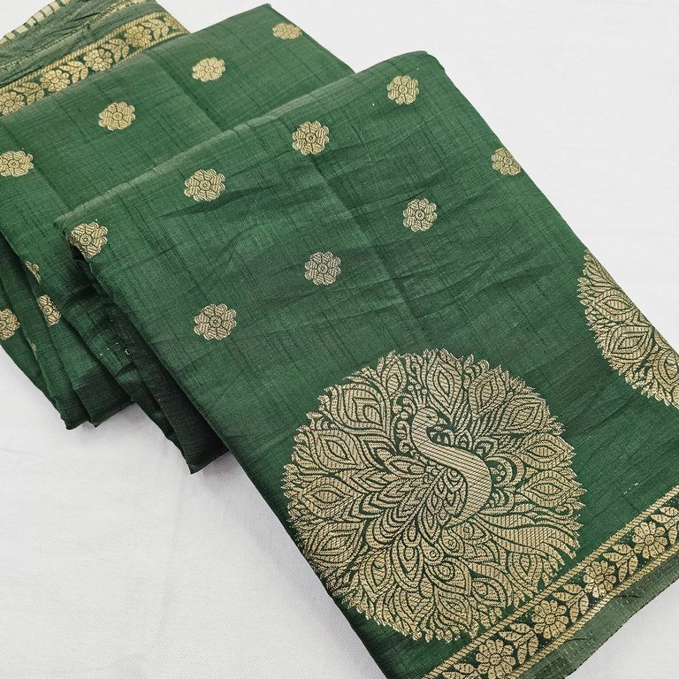Kanchi Blended Trendy Tussar Silk Saree 841