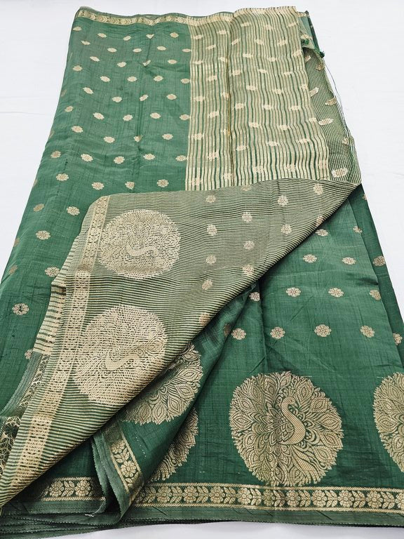 Kanchi Blended Trendy Tussar Silk Saree 841