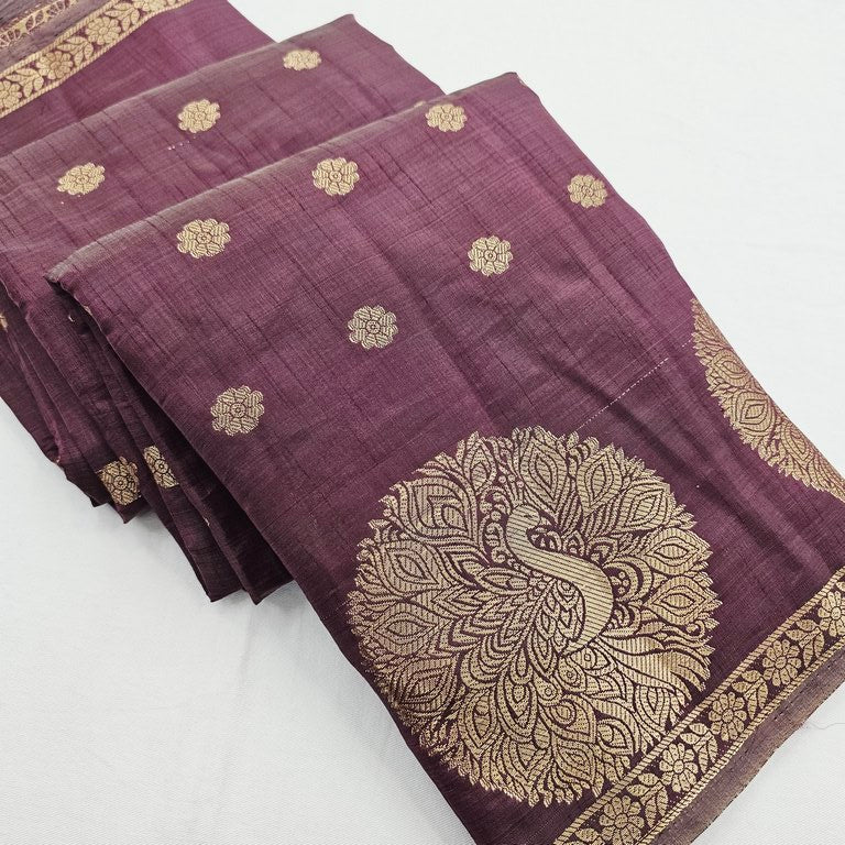 Kanchi Blended Trendy Tussar Silk Saree 842