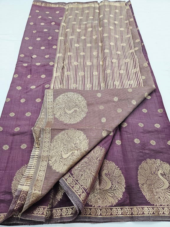 Kanchi Blended Trendy Tussar Silk Saree 842