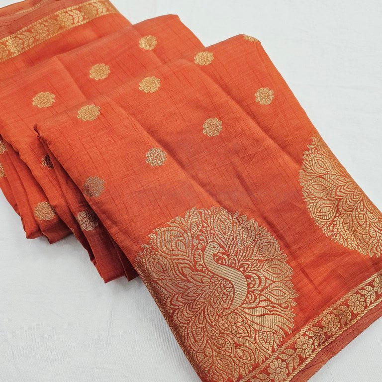 Kanchi Blended Trendy Tussar Silk Saree 843