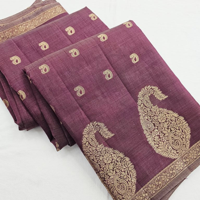 Kanchi Blended Trendy Tussar Silk Saree 847