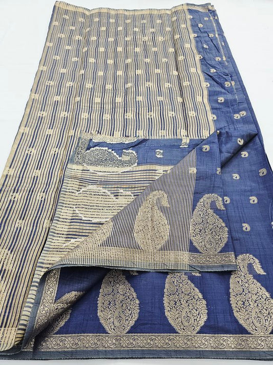 Kanchi Blended Trendy Tussar Silk Saree 849