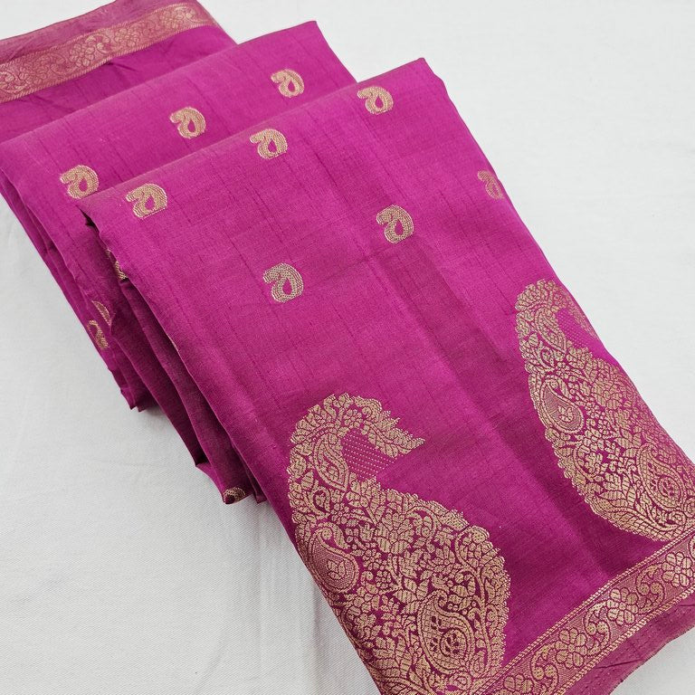 Kanchi Blended Trendy Tussar Silk Saree 855