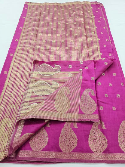 Kanchi Blended Trendy Tussar Silk Saree 855
