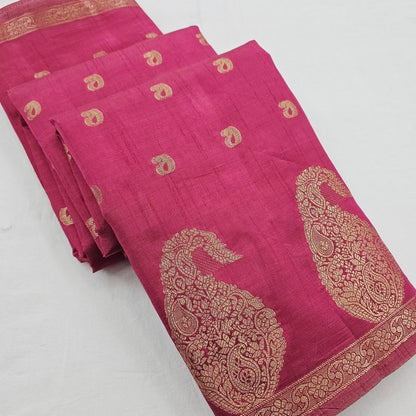 Kanchi Blended Trendy Tussar Silk Saree 857 – Kanchipuram Lakshaya Silks