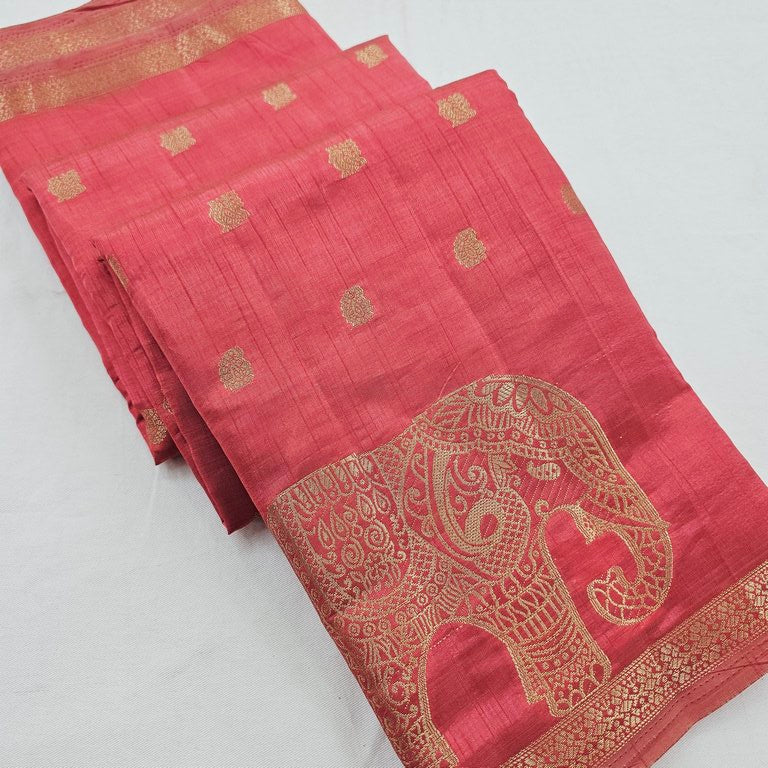 Kanchi Blended Trendy Tussar Silk Saree 860