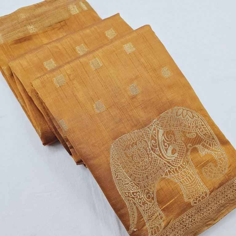 Kanchi Blended Trendy Tussar Silk Saree 864