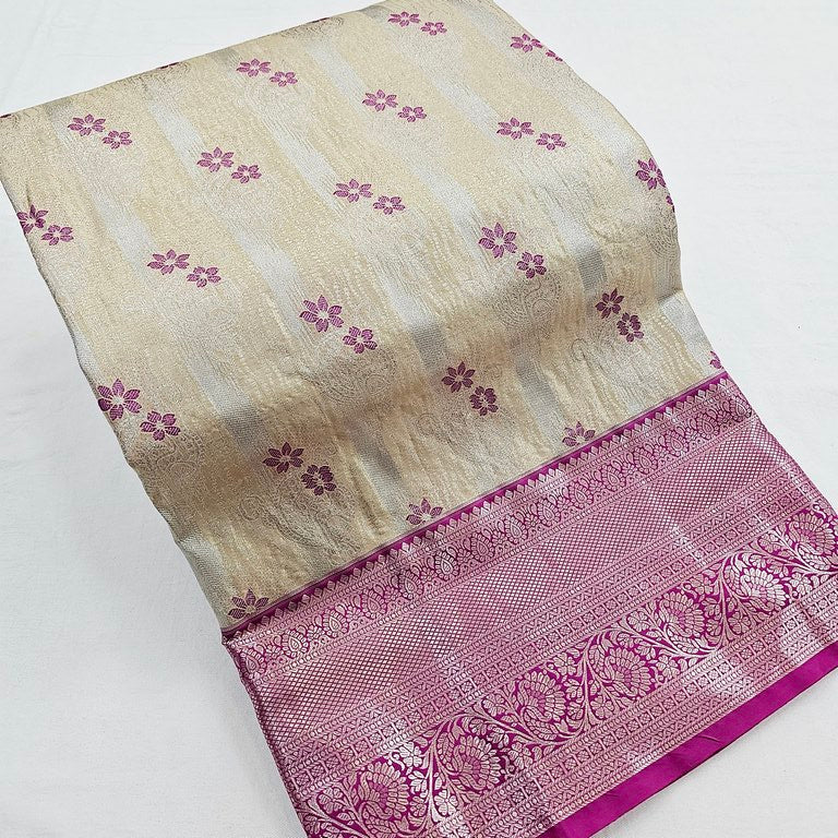 Kanchipuram Blended Tissue Silk Sarees 246