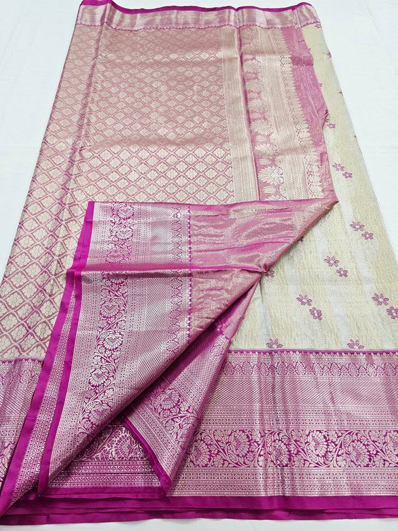 Kanchipuram Blended Tissue Silk Sarees 246