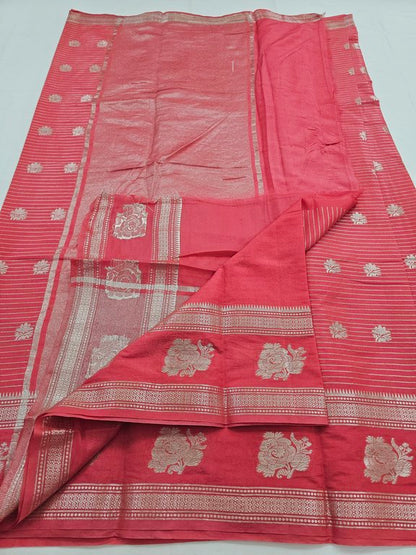 Kanchi Blended Fancy Soft Silk Saree 869
