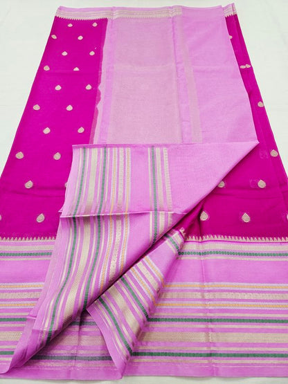 Kanchi Blended Fancy Soft Silk Saree 714 – Kanchipuram Lakshaya Silks