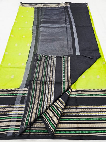 Kanchi Blended Fancy Soft Silk Saree 715 – Kanchipuram Lakshaya Silks