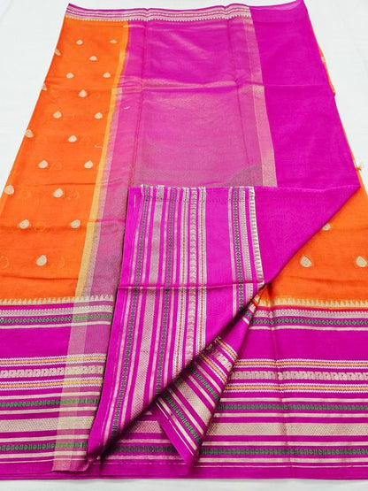 Kanchi Blended Fancy Soft Silk Saree 716 – Kanchipuram Lakshaya Silks
