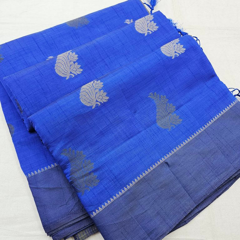 Kanchipuram Blended Tussar Silk Saree 470