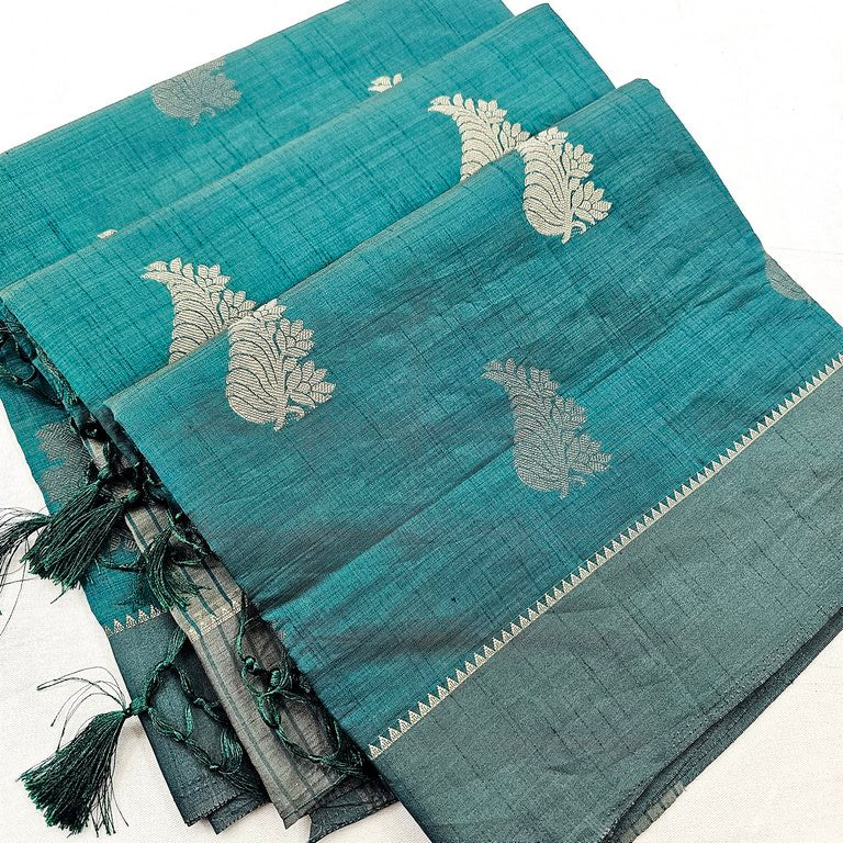 Kanchipuram Blended Tussar Silk Saree 471