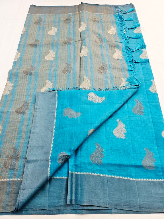 Kanchipuram Blended Tussar Silk Saree 473