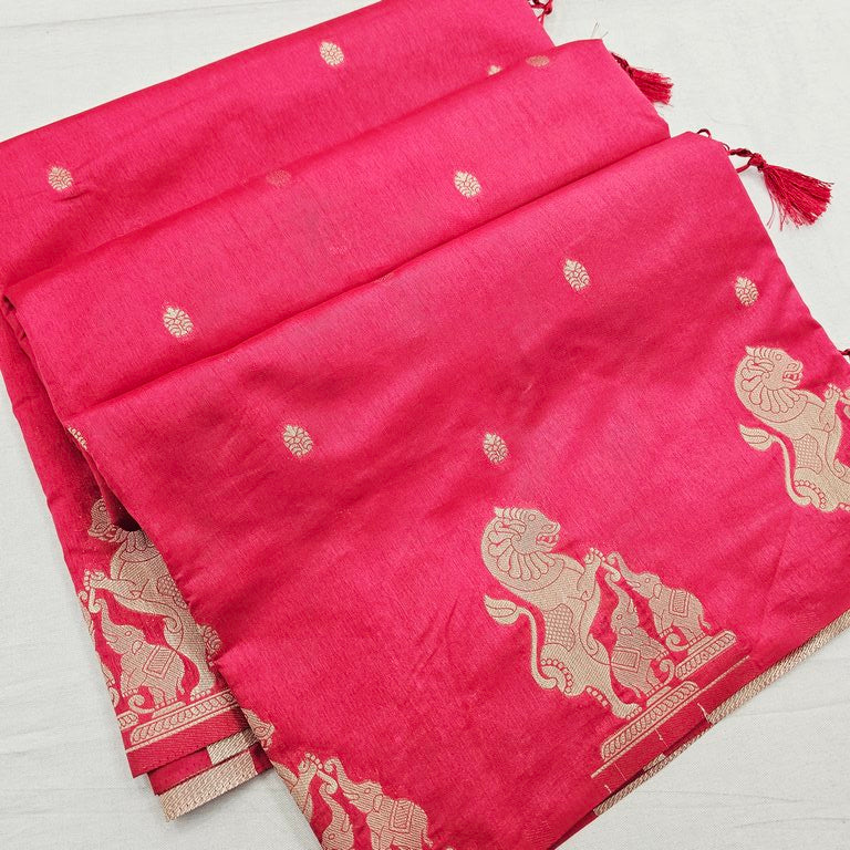 Kanchipuram Blended Tussar Silk Saree 478