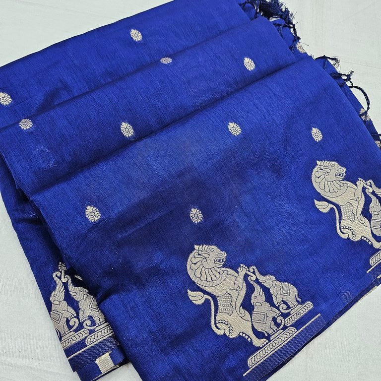 Kanchipuram Blended Tussar Silk Saree 479