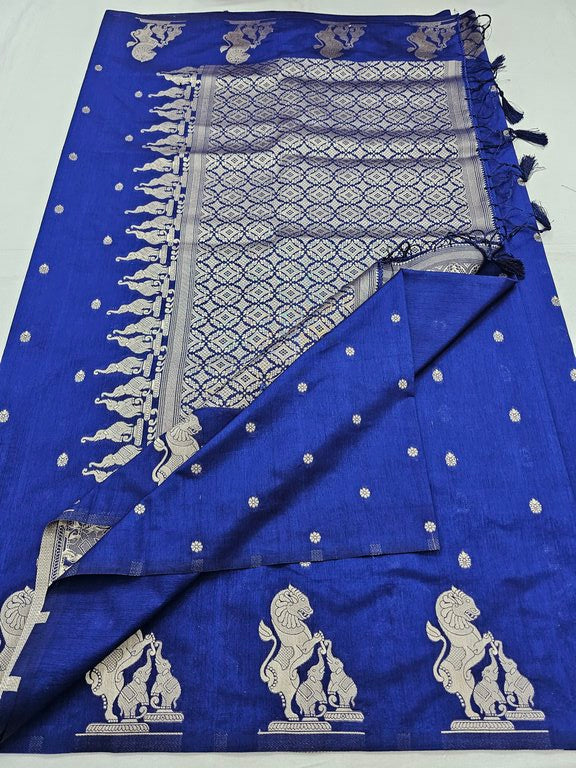 Kanchipuram Blended Tussar Silk Saree 479