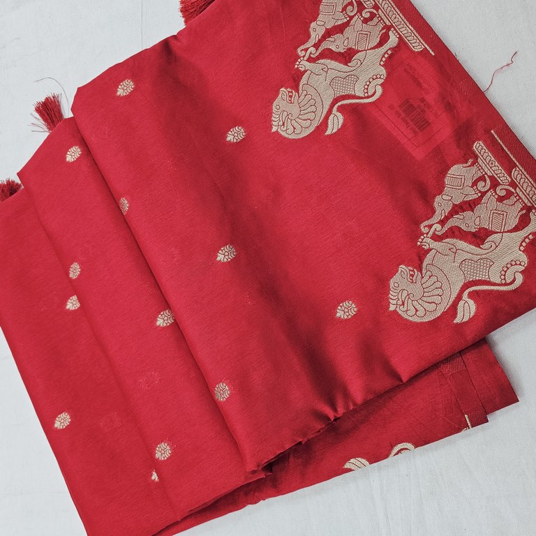 Kanchipuram Blended Tussar Silk Saree 480