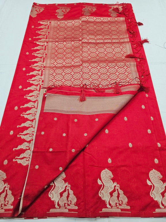 Kanchipuram Blended Tussar Silk Saree 480
