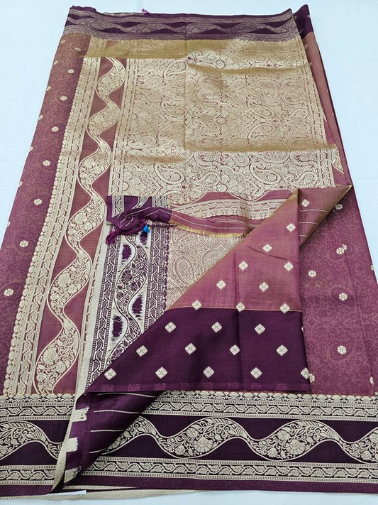 Kanchipuram Blended Tussar Silk Saree 482 – Kanchipuram Lakshaya Silks