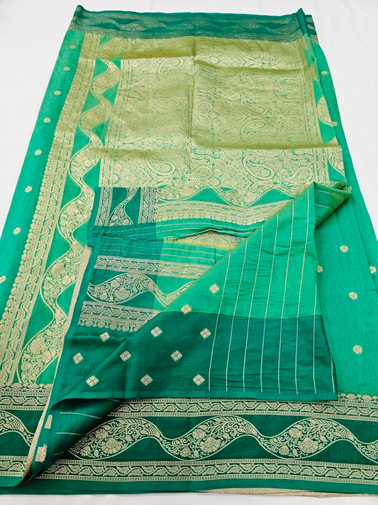 Kanchipuram Blended Tussar Silk Saree 483 – Kanchipuram Lakshaya Silks