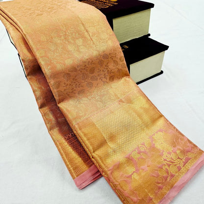 Kanchipuram Blended Tissue Bridal Silk Saree 361 – Kanchipuram Lakshaya Silks