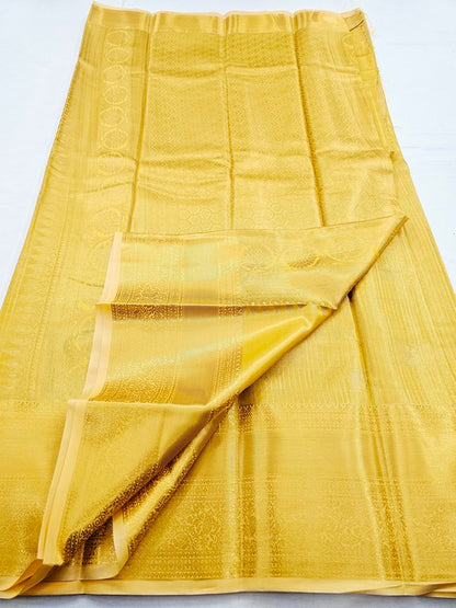 Kanchipuram Blended Tissue Bridal Silk Saree 363 – Kanchipuram Lakshaya Silks