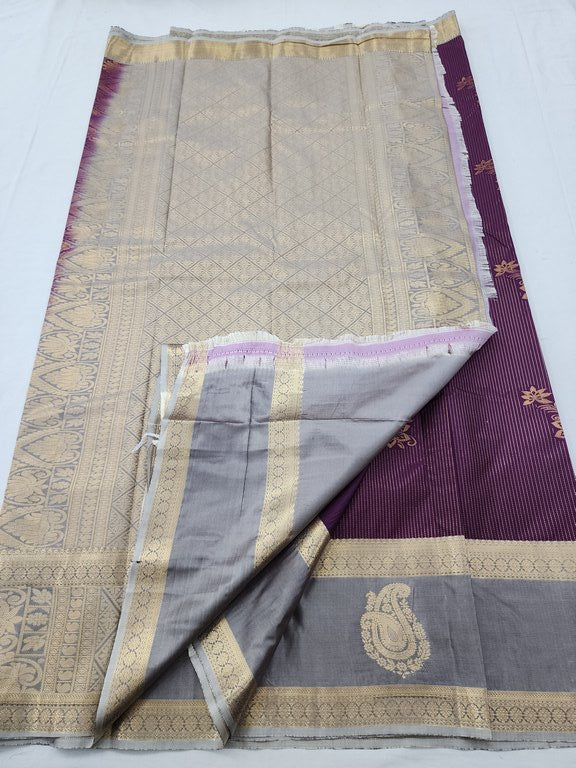 Kanchi Blended Vintage Vaira Oosi Silk Sarees 252