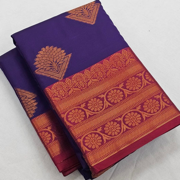 Kanchi Blended Trendy Fancy Butta Silk Saree 873