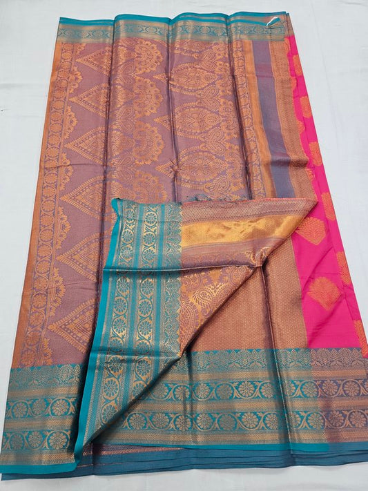Kanchi Blended Trendy Fancy Butta Silk Saree 875 – Kanchipuram Lakshaya Silks